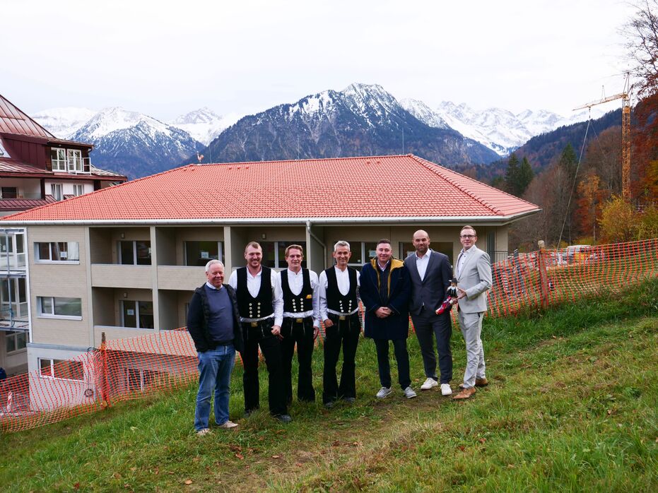 Richtfest des Erweiterungsbaus