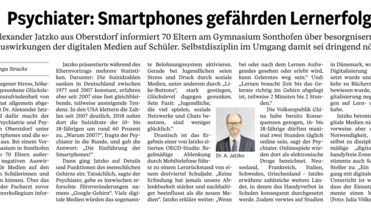 Dr. Jatzko zur Auswirkung digitaler Medien 