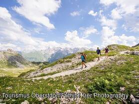 Zu dritt auf Bergtour